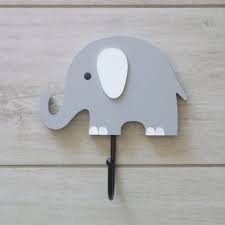 Elephant Wall Hooks For Nursery Kids