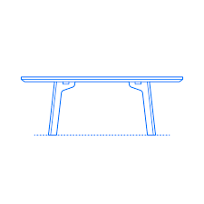 Coffee table length dimensions are very important when choosing a coffee table. Coffee Tables Accent Tables Dimensions Drawings Dimensions Com