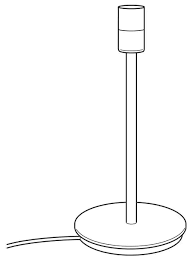 Ikea Skaftet Table Lamp Base 38 Cm 15