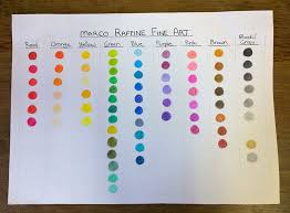 75 Correct Lyra Pencils Color Chart