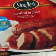 meatloaf in gravy and nutrition facts