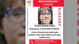 Susana Sanchez Desaparecida Madrid gambar png