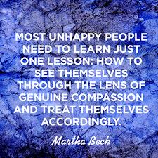 Quotes About Self Compassion - Martha Beck via Relatably.com