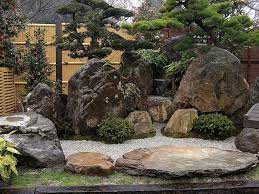 Japanese Garden Fence Rocks