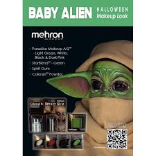 baby alien makeup character