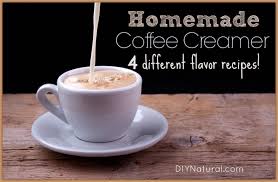 homemade coffee creamer four