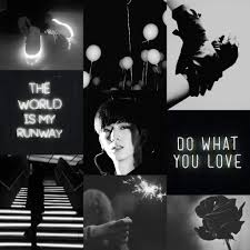 Dark aesthetic with a side of meme tøp and phan trash. Black And White Aesthetic Challenge Monbebe Amino