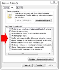como ocultar archivos y carpetas en