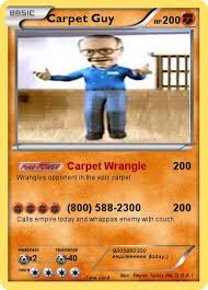 pokemon carpet guy