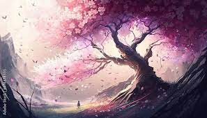 anese cherry blossom tree wallpaper