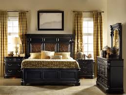 Bedroom, dining room, living room, home entertainment, home office, and occasional furniture available for sale at carolinarustica.com. Telluride 6 Piece Bedroom Set In Distressed Black Finish By Hooker Furniture Hf 370 90 850 S