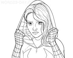 across the spider coloring pages