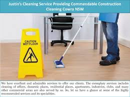 ppt justins cleaning service