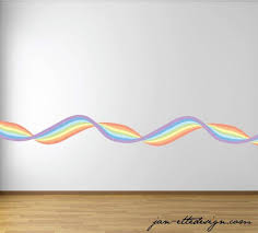 Rainbow Wall Decal Fabric Wall Decals