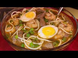 new orleans beef and shrimp yaka mein