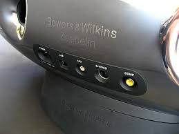 bowers wilkins zeppelin ipod speakers