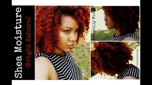 Shea Moisture Hair Color System Bright Auburn Naturally Michy