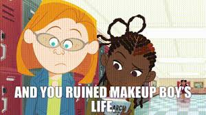 yarn and you ruined makeup boy s life