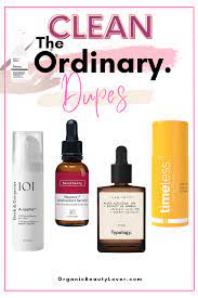 the ordinary dupes best clean brands