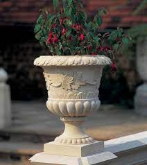 cast stone traditional planters
