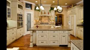antique cream colored kitchen cabinets