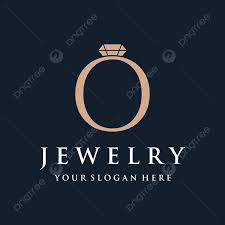 luxurious abstract jewelry logo with