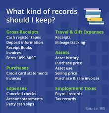 how long to keep business tax record