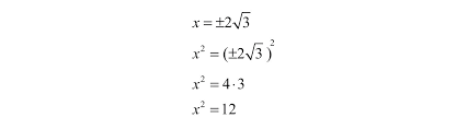 Extracting Square Roots