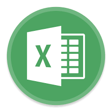excel icon in on ui ms office 2016