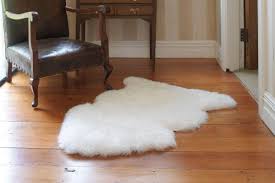sheepskin small um large rug white