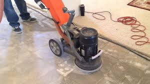 grinding thinset removal after tile
