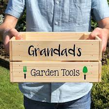 Personalised Garden Tools Wooden