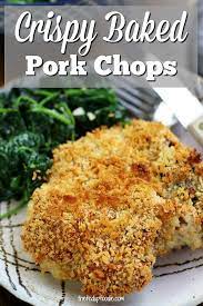 crispy baked pork chops