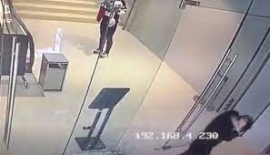 Man Shatters Glass Door As He Tries To