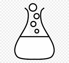 Analytical chemistry science business, science, laboratory, vector icons, chemistry png. Science Flask Clip Art Black And White Png Download 74910 Pinclipart