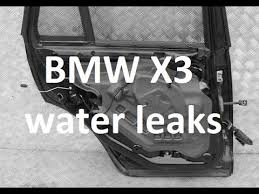 how to fix water leak bmw x3 e83