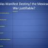 Was the Mexican War a “Justifiable” War?