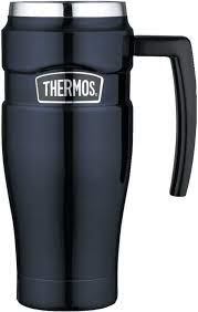 Shop with afterpay on eligible items. Amazon Com Thermos Stainless King Vacuum Insulated Travel Mug 16 Ounce Midnight Blue Insulated Mugs Kitchen Dining