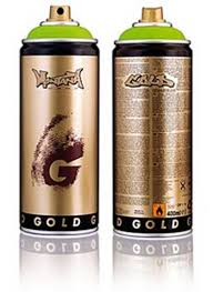 Montana Gold Spray Cans Paint Marker Pens German