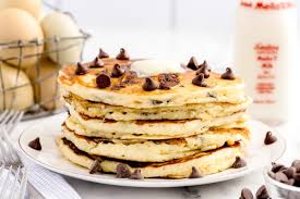 chocolate chip pancakes quick easy