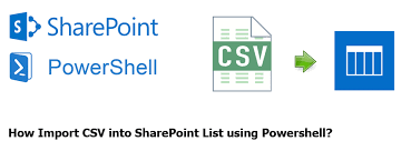 import from csv file into sharepoint