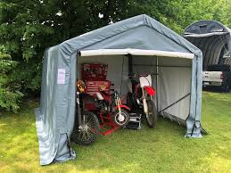tent storage sheds tension fabric