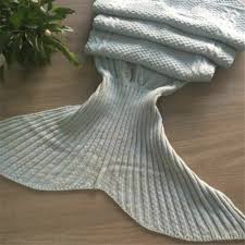 grey kid tail mermaid handmade