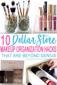 10 dollar makeup organization