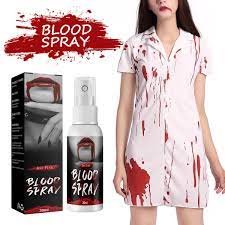 fake blood spray halloween zombie