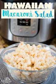 It makes a perfect side dish for a hot summer bbq. How To Make Authentic Hawaiian Macaroni Salad Devour Dinner