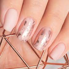 transfer foil nails great way for