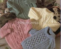 Free printable baby matinee knitting patterns to download. Baby Childs Childrens Cable Jumper Sweater Cardigan Etsy Baby Sweater Knitting Pattern Baby Cardigan Knitting Pattern Baby Jumper Pattern