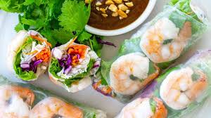 Just add your favorite ingredients and make them your own! Shrimp Spring Rolls With Peanut Dipping Sauce Jessica Gavin