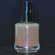 black crushed opal nail polish 15ml
